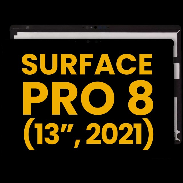 Display LCD completo con Touch screen per Microsoft Surface Pro 8 (Refurbished) (Nero)