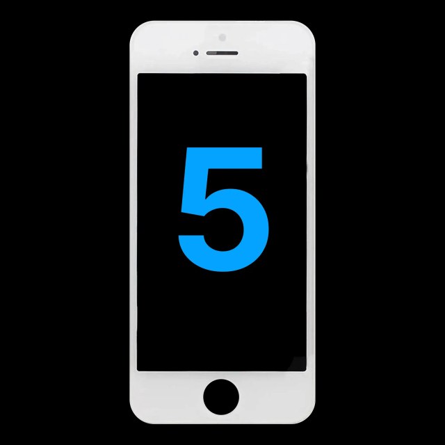 Display LCD completo per iPhone 5 (Bianco)