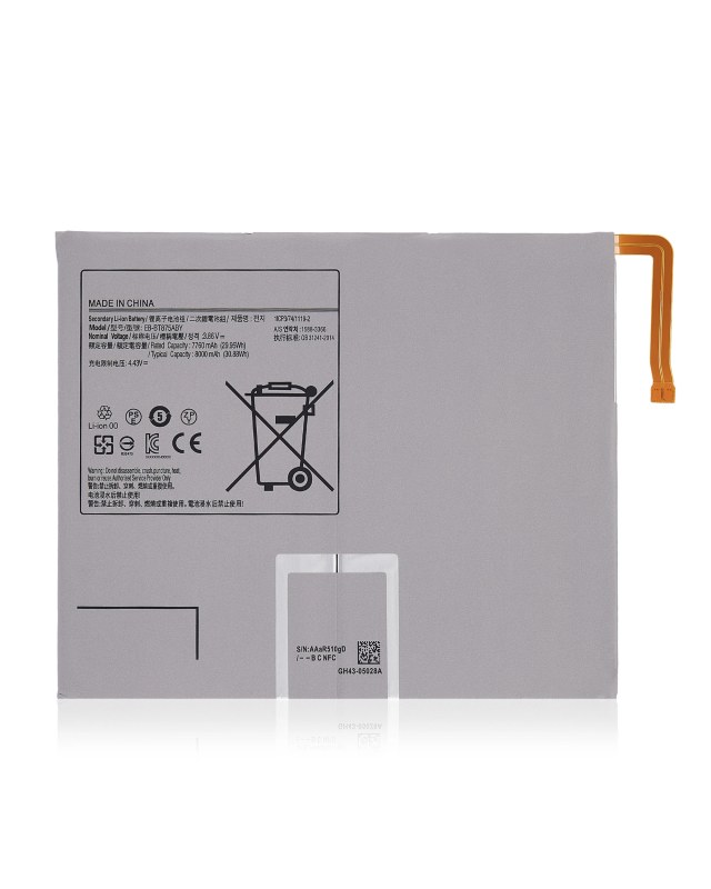 Batteria di ricambio per Samsung Galaxy Tab S7 11" (T870 / T875) (2020) / Tab S8 (X700 / X706) (2022)