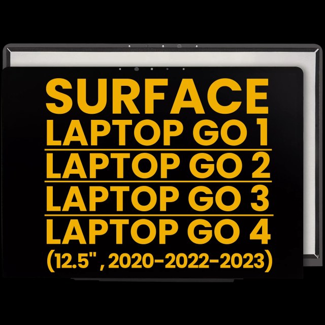 Display LCD completo con Touch screen per Microsoft Surface Laptop Go (1943) / Go 2 / Go 3 / Go 4 (Refurbished)