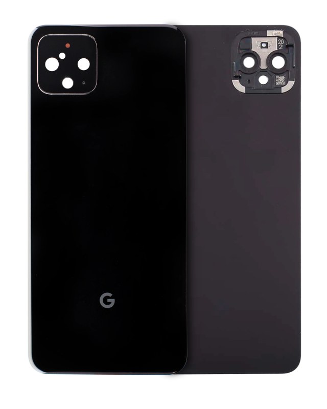 Vetro posteriore per Google Pixel 4 (Service Pack) (Just Nero)
