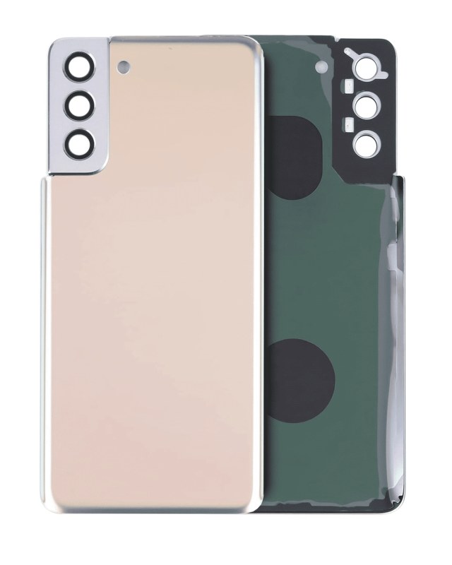vetro cover posteriore con adesivo per Samsung Galaxy S21 Plus 5G (Service Pack) (Phantom Oro)
