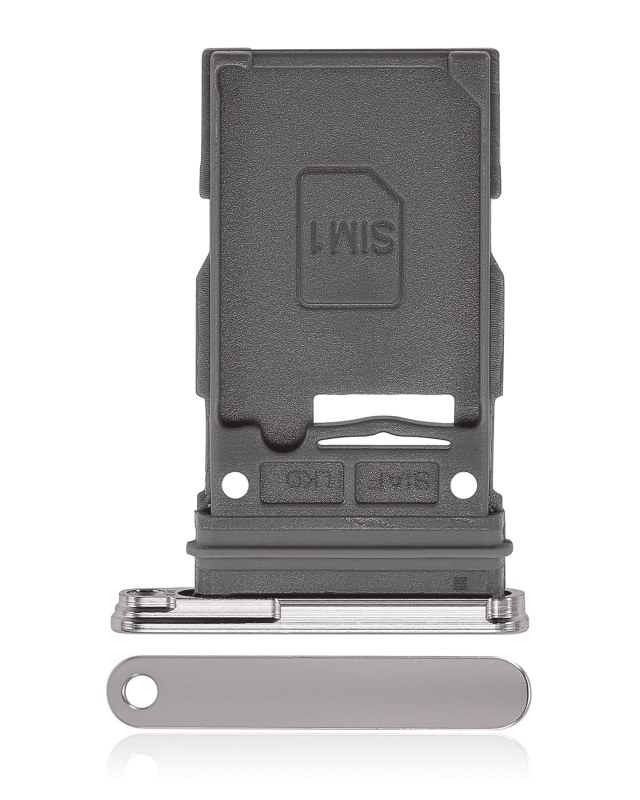 Carrellino SIM singola per Samsung Galaxy S23 5G / S23 Plus 5G (Cream)