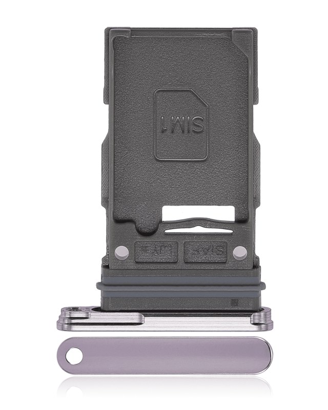 Carrellino SIM singola per Samsung Galaxy S23 5G / S23 Plus 5G (Lavanda)