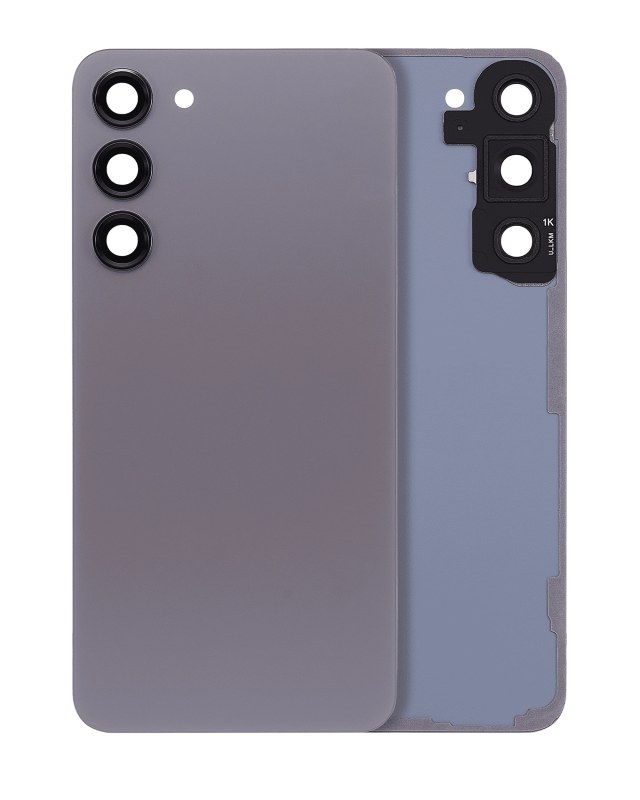 vetro cover posteriore con Vetro fotocamera per Samsung Galaxy S23 Plus 5G (No Logo) (Grafite)