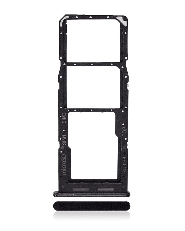 Carrellino doppia SIM per Samsung Galaxy A04S (A047 / 2022) (Nero)
