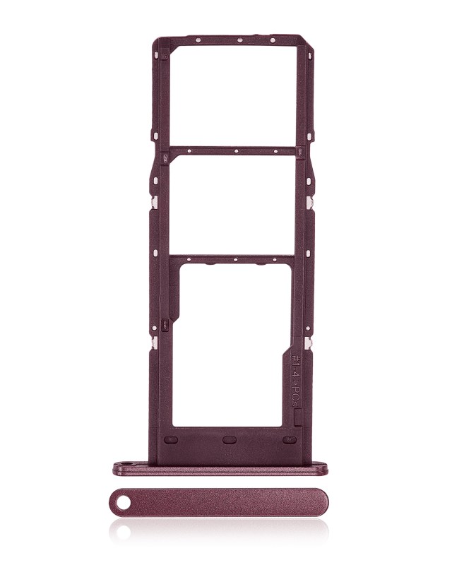 Carrellino doppia SIM per Samsung Galaxy A14 5G (A146F / 2023) (Dark Rosso)
