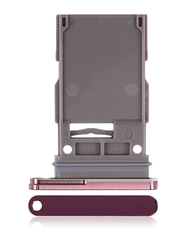Carrellino SIM singola per Samsung Galaxy Z Fold 4 (F936) (Burgundy)