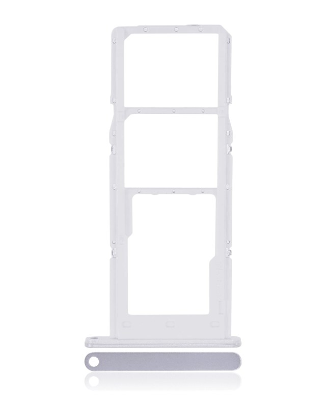 Carrellino doppia SIM per Samsung Galaxy M14 (M146 / 2023) (Argento)