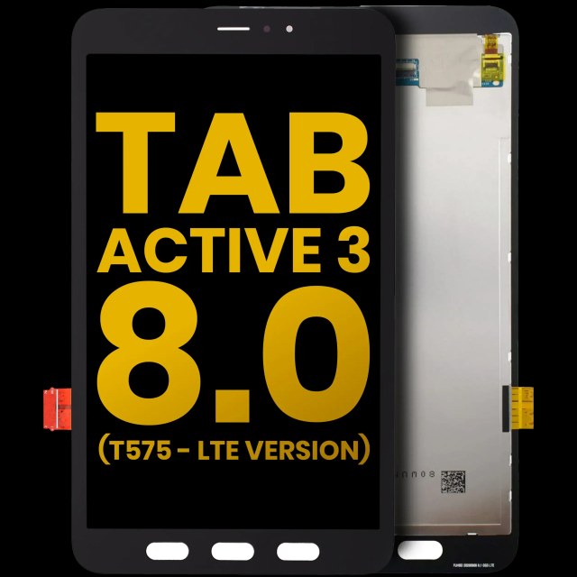 Display LCD completo senza Frame per Samsung Galaxy Tab Active 3 8.0" (T575 / T577) (versione LTE) (Refurbished) (tutti i colori)
