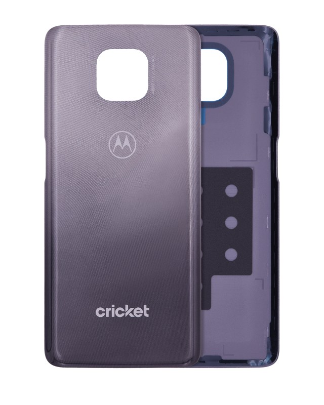 vetro cover posteriore per Motorola Moto G Power (XT2117-3 / XT2117-3PP / 2021) (Service Pack) (Flash Grigio) (Cricket)