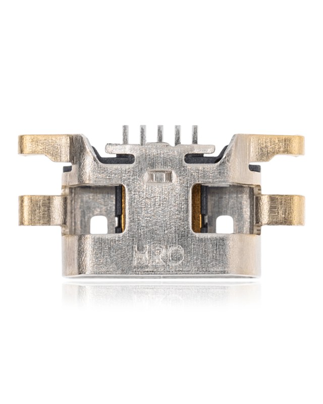 Connettore di ricarica soldering required - 05 Pin - Micro B - 4 Anchor Points (C074)