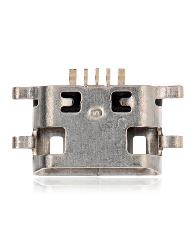 Connettore di ricarica soldering required - 05 Pin - Micro B - 4 Anchor Points (C076)