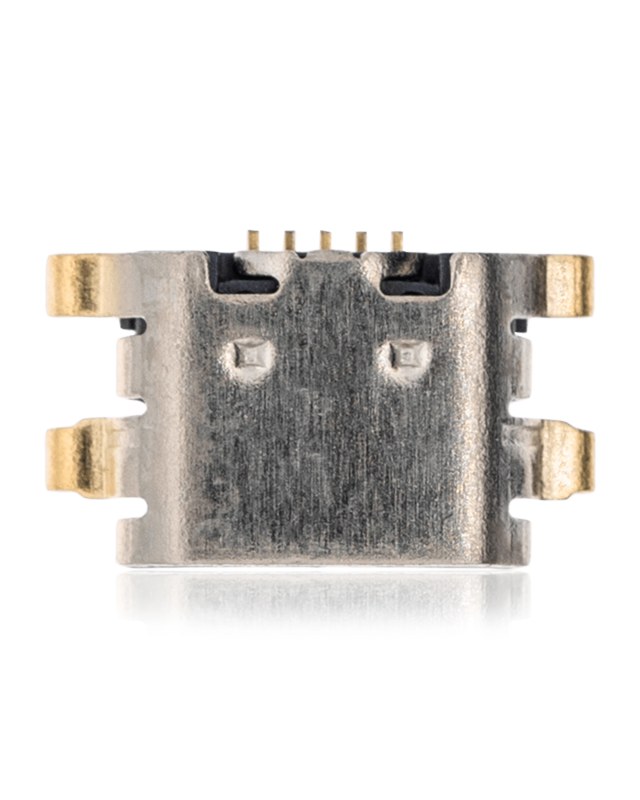 Connettore di ricarica soldering required - 05 Pin - Micro B - 4 Anchor Points (C084)