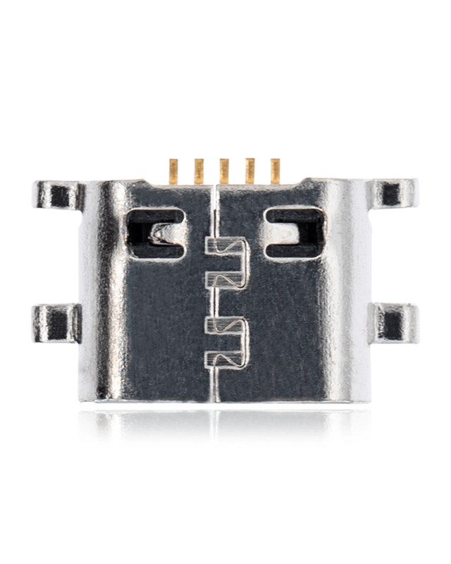 Connettore di ricarica soldering required - 05 Pin - Micro B - 4 Anchor Points (C098)