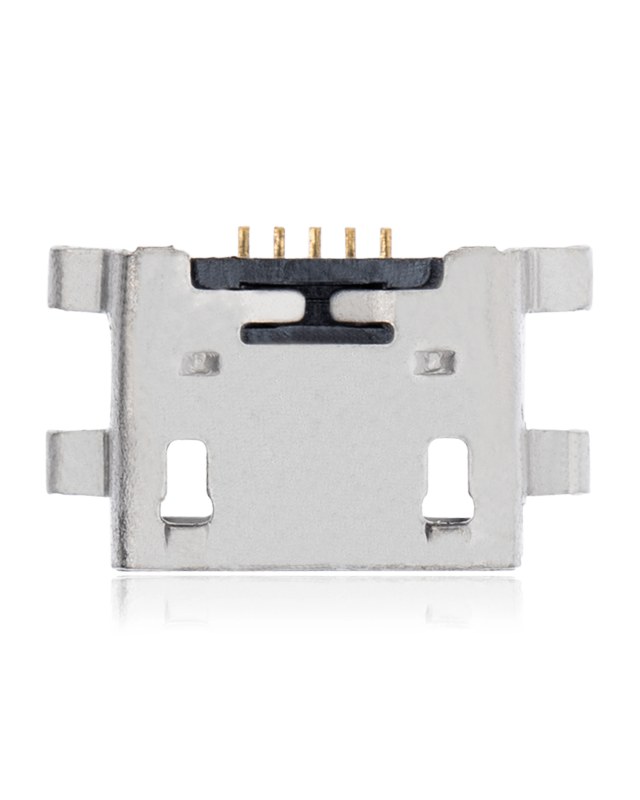 Connettore di ricarica soldering required - 05 Pin - Micro B - 4 Anchor Points (C102)