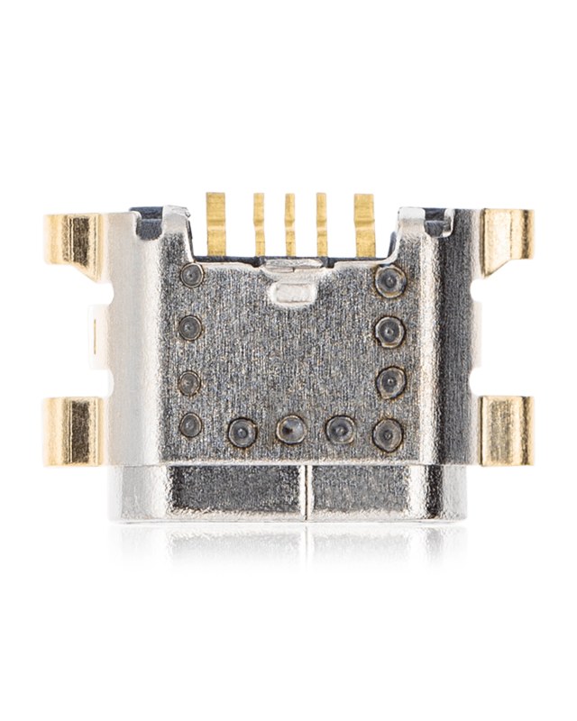 Connettore di ricarica soldering required - 05 Pin - Micro B - 4 Anchor Points (C111)