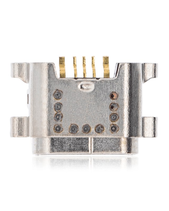 Connettore di ricarica soldering required - 05 Pin - Micro B - 4 Anchor Points (C112)