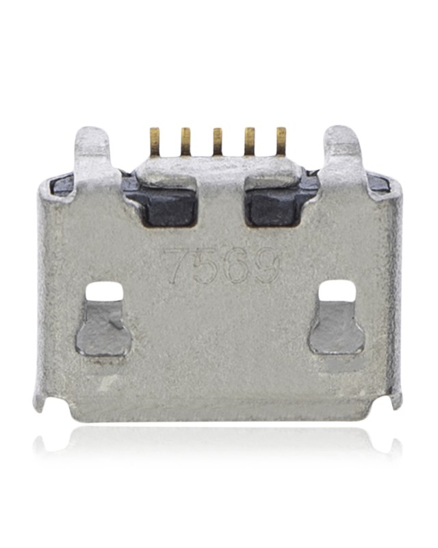 Connettore di ricarica soldering required - 05 Pin - Micro B - 4 Anchor Points (C172)