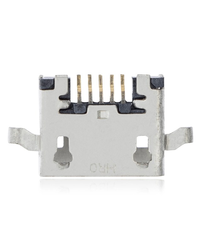 Connettore di ricarica soldering required - 05 Pin - Micro A - 4 Anchor Points (C182)