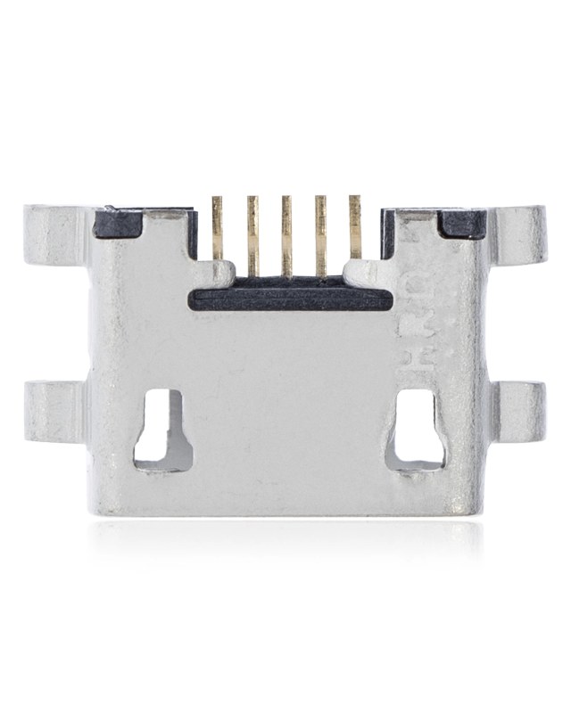 Connettore di ricarica soldering required - 05 Pin - Micro B - 4 Anchor Points (C186)