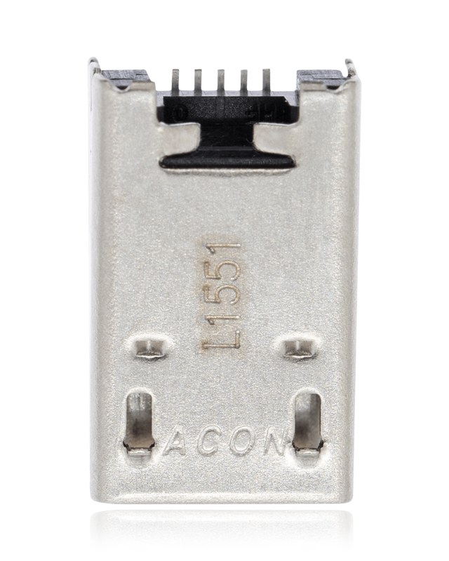 Connettore di ricarica soldering required - 05 Pin - Micro B - 4 Anchor Points (C201)