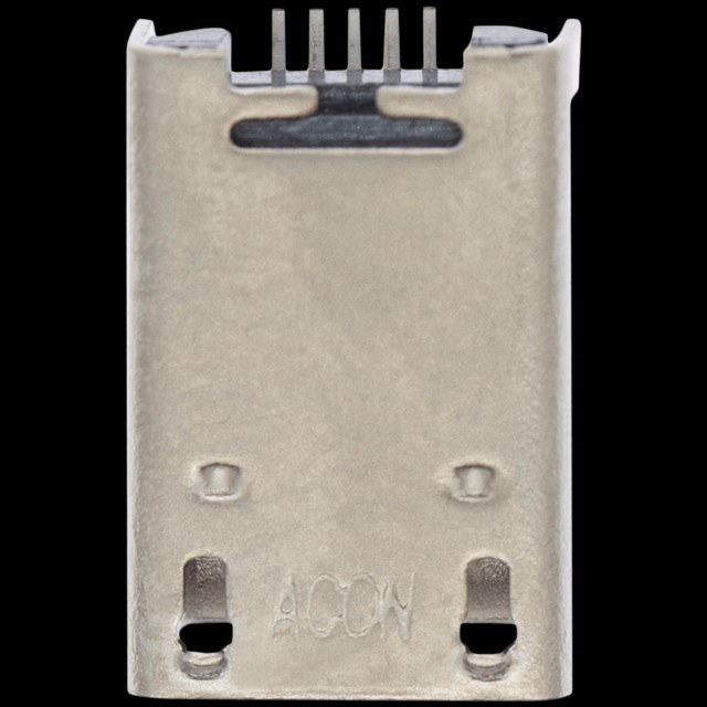 Connettore di ricarica soldering required - 05 Pin - Micro B - 4 Anchor Points (C203)