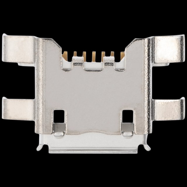 Connettore di ricarica soldering required - 07 Pin - Micro B - 4 Anchor Points (C210)
