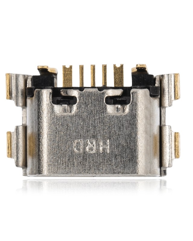Connettore di ricarica soldering required - 05 Pin - Micro B - 6 Anchor Points (C238)