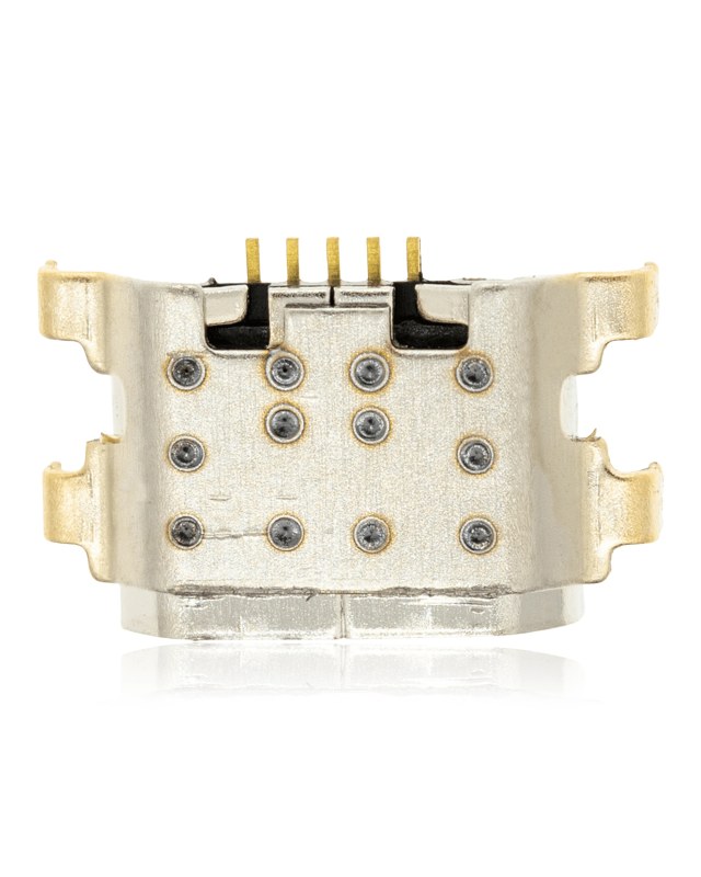 Connettore di ricarica soldering required - 05 Pin - Micro B - 4 Anchor Points (C362)