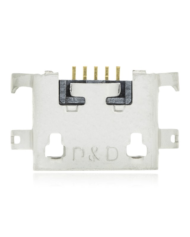Connettore di ricarica soldering required - 05 Pin - Micro B - 4 Anchor Points (C402)