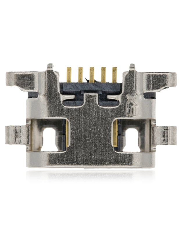Connettore di ricarica soldering required - 05 Pin - Micro B - 6 Anchor Points (C381)