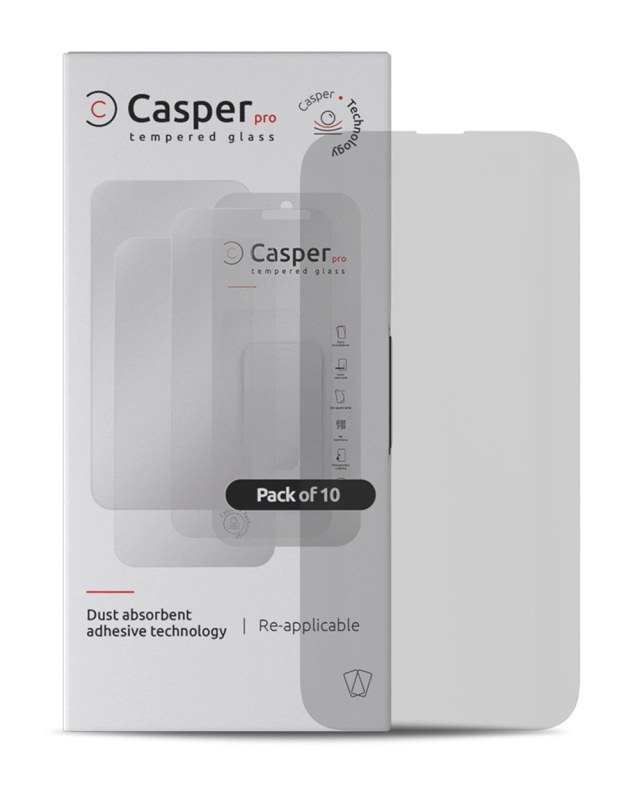 Pro Vetro temperato per iPhone 15 Pro (10 pezzi) (Matte)