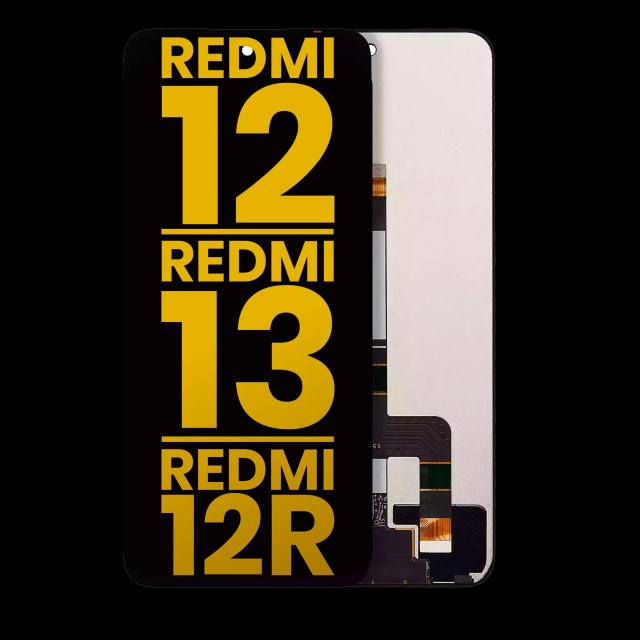 Display LCD completo senza Frame compatibile per Xiaomi Redmi 12 4G / Redmi 12 5G /Redmi 13 4G / Redmi 13 5G / Redmi Note 12R / Poco M6 Pro (Refurbished) (tutti i colori)