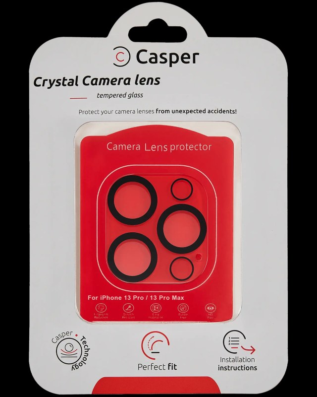 Vetro fotocamera Protector per iPhone 13 Pro / 13 Pro Max (Crystal Full Cover)