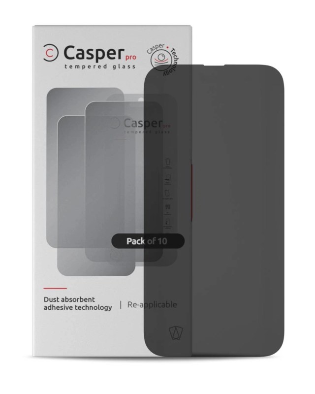 Pro Vetro temperato per iPhone 15 Pro Max (10 pezzi) (Privacy)