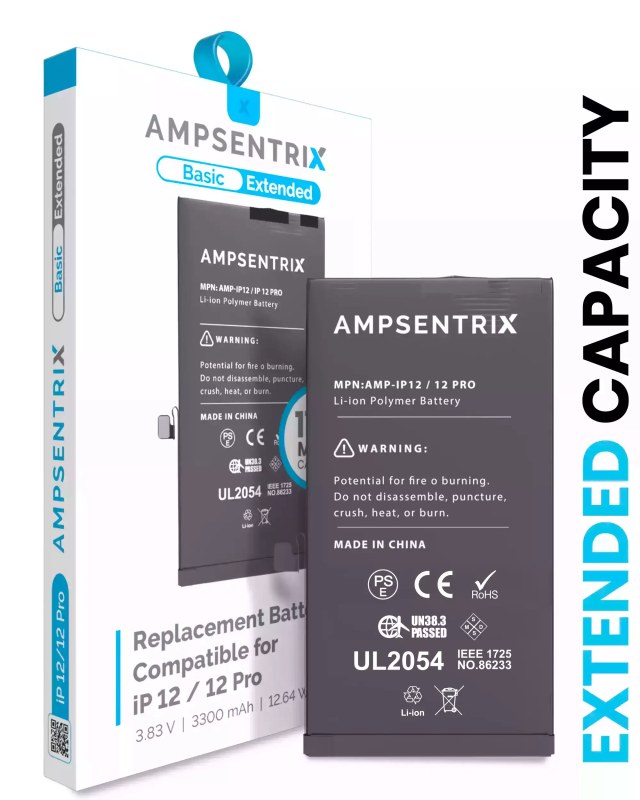 Batteria di ricambio per iPhone 12 / 12 Pro
