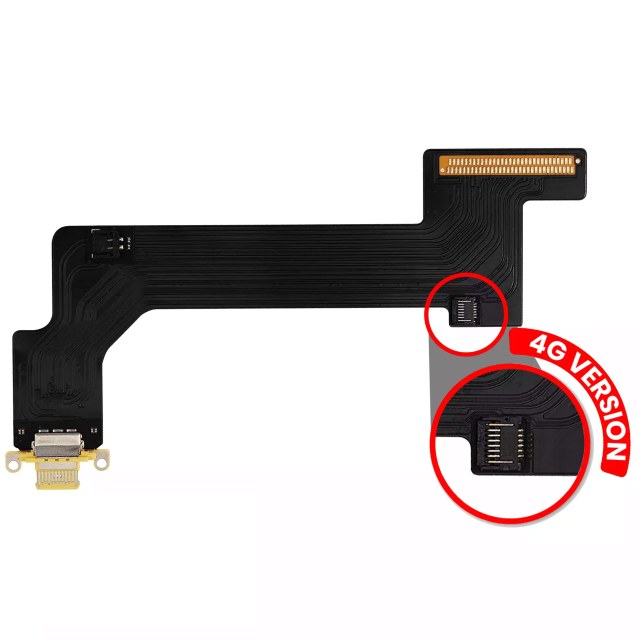 Flat connettore di ricarica per iPad 10 (2022) (Cellular) (Aftermarket Plus) (Giallo)