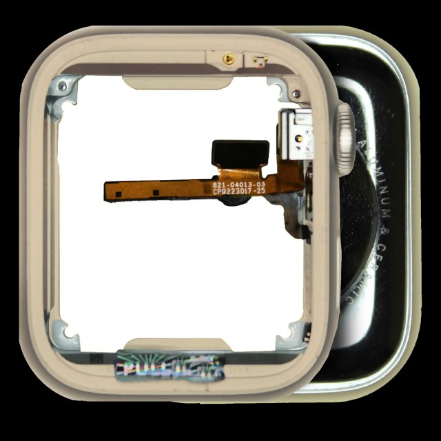 Scocca completa per Watch Series 8 (41MM) (GPS Version) (Used Service Pack Pull: grado A) (Aluminum/Galassia)
