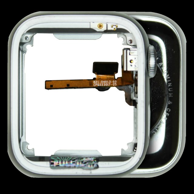 Scocca completa per Watch Series 8 (41MM) (GPS Version) (Used Service Pack Pull: grado A) (Aluminum/Argento)