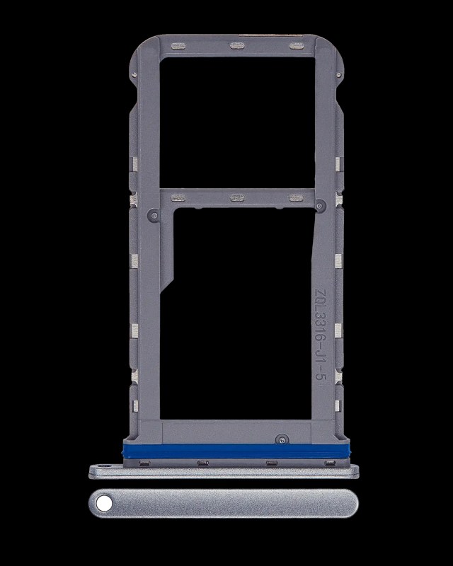 Carrellino SIM per Motorola Moto G40 Fusion (XT2147-1 / 2021) (Dynamic Grigio)