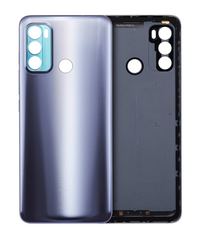 vetro cover posteriore per Motorola Moto G40 Fusion (XT2147-1 / 2021) (Dynamic Grigio)