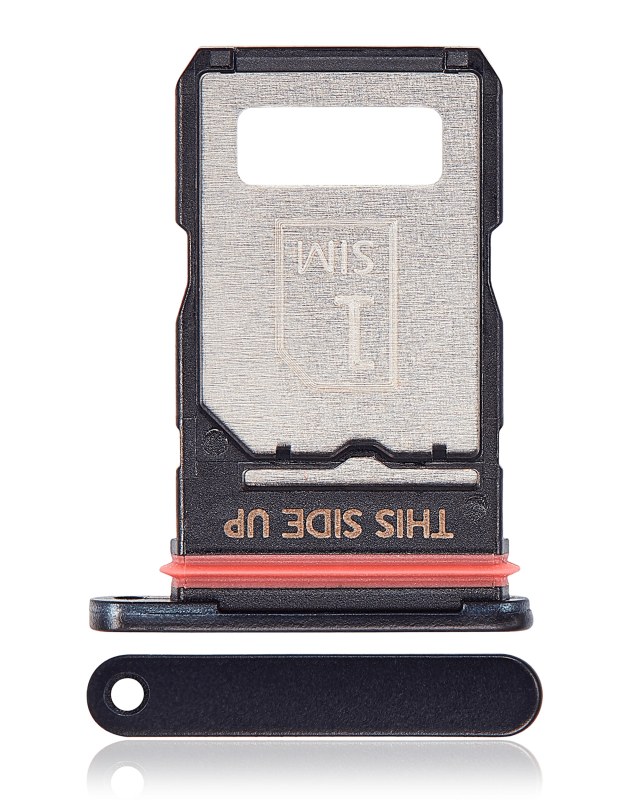 Carrellino SIM per Motorola Moto Edge 30 Neo (XT2245-1 / 2022) (Nero Onyx)
