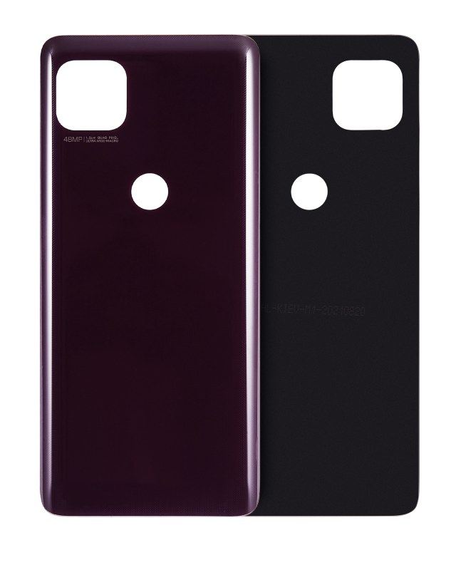 vetro cover posteriore per Motorola Moto One 5G Ace (XT2113-1/2 / 2021) (Volcanic Grigio)