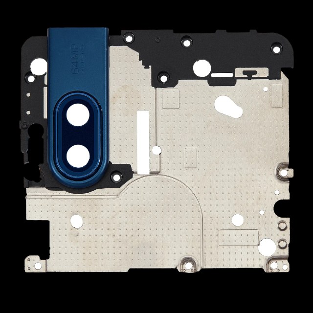 Scheda madre Protective Cover per Motorola One Hyper (XT2027 / 2020) (Deepsea Blu)