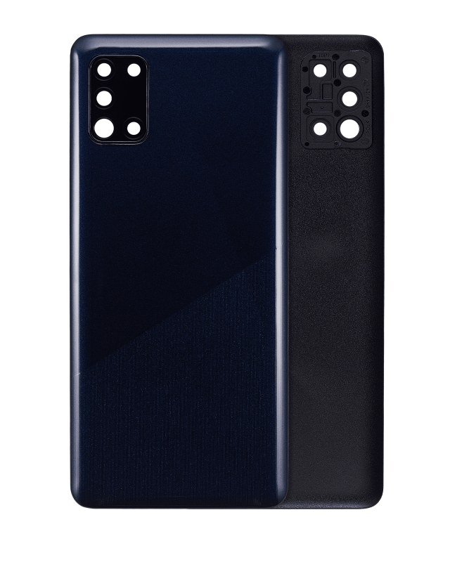 vetro cover posteriore con Vetro fotocamera per Samsung Galaxy A31 (A315 / 2020) (Prism Crush Blu)
