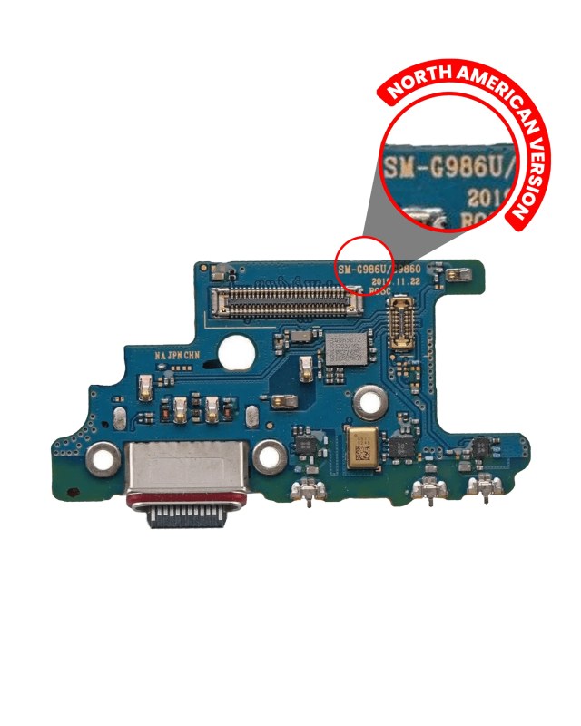 Connettore di ricarica con scheda per Samsung Galaxy S20 Plus 5G (G986U) (US Version) (Service Pack)