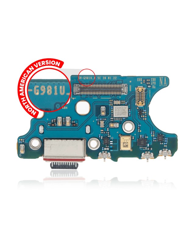 Connettore di ricarica con scheda per Samsung Galaxy S20 5G (G981U) (US Version) (Service Pack)