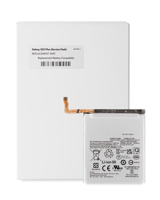 Batteria di ricambio per Samsung Galaxy S23 Plus (Service Pack)