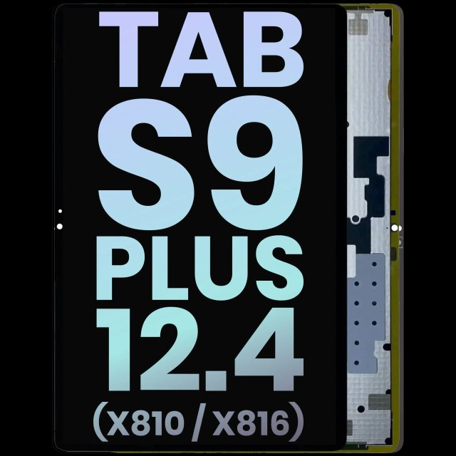 Display OLED completo senza Frame per Samsung Galaxy Tab S9 Plus 12.4" (X810 / X816 ) (2023) (Service Pack) (tutti i colori)